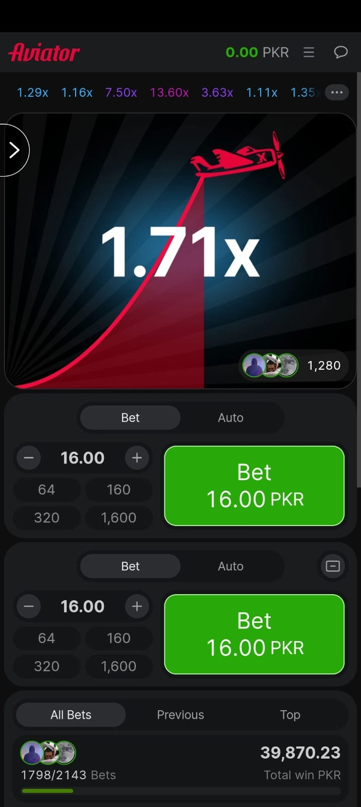 Popular games available on AR999 platform